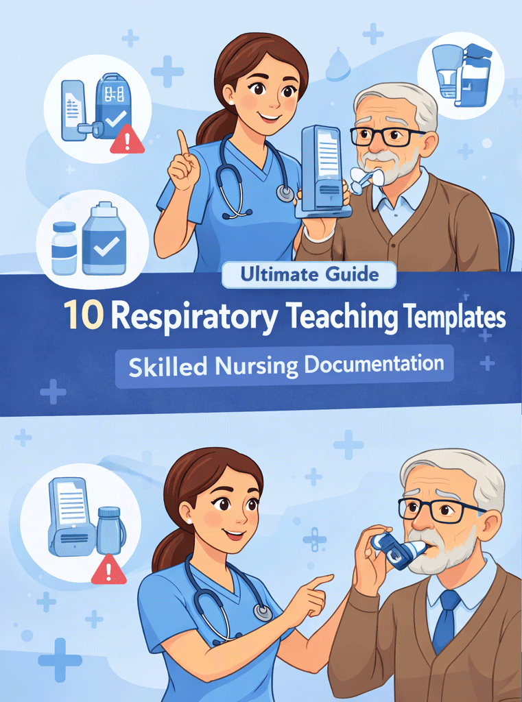 The Ultimate Home Health Nurse’s Guide to Respiratory Teaching: 10 Skilled Nursing Documentation Templates