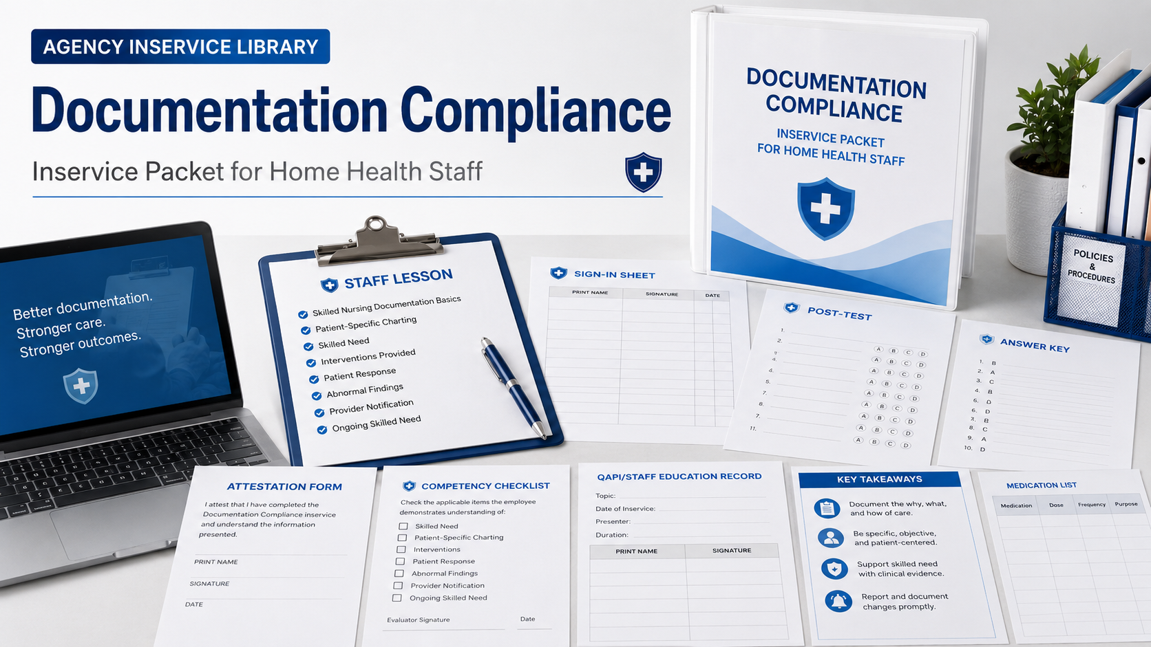 Documentation Compliance Inservice Packet for Home Health Staff