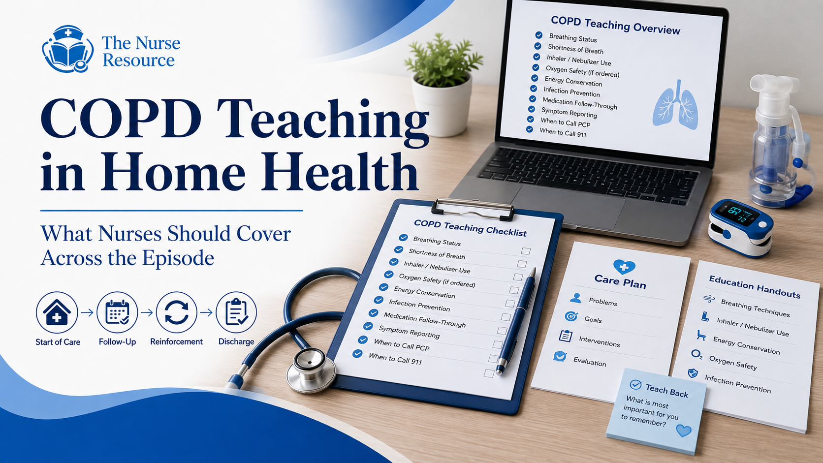 COPD Teaching in Home Health: What Nurses Should Cover Across the Episode